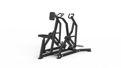 Tirage Assis  – Rowing à Charges Libres